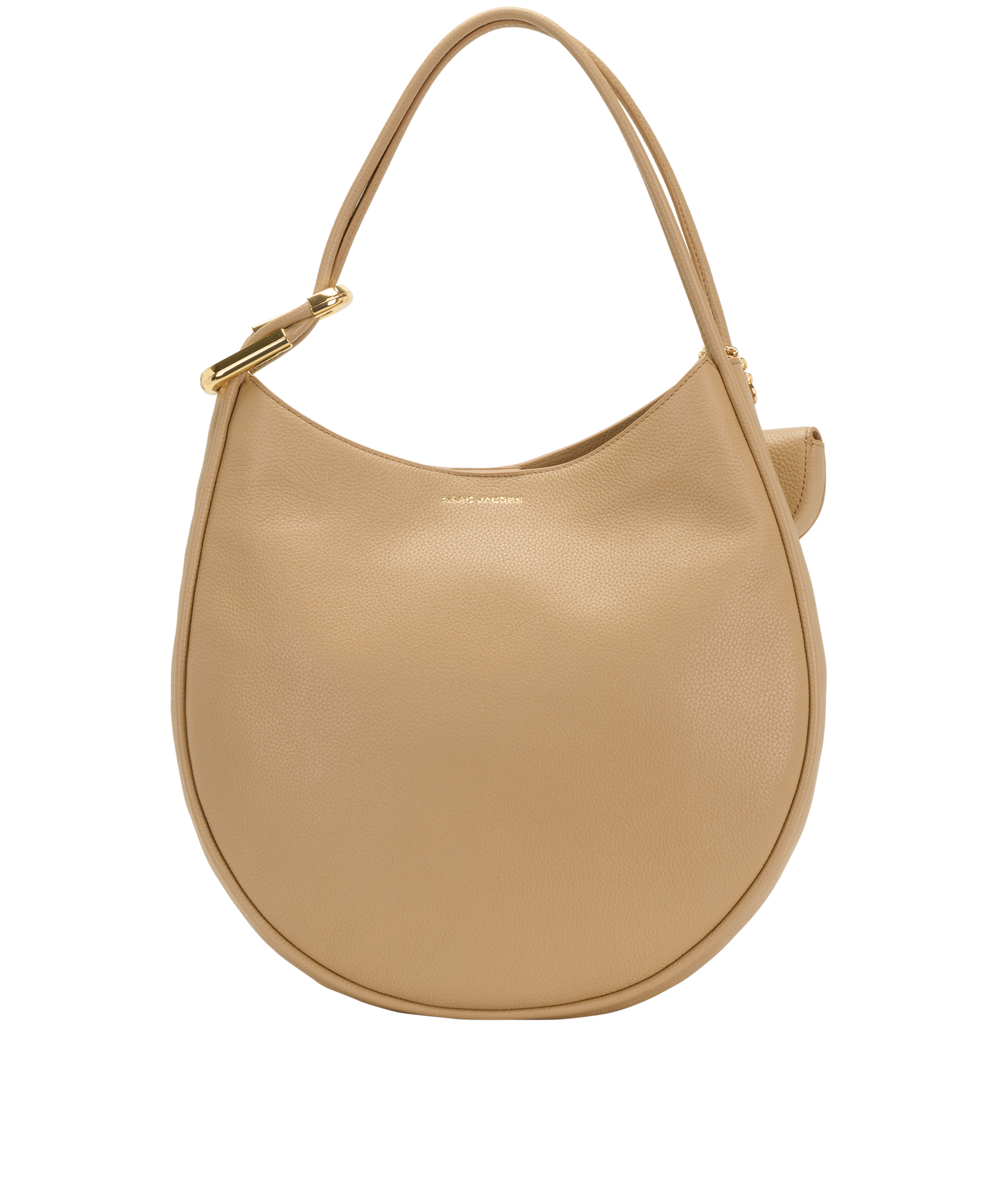 Large Crescent, &pound;195, Handbags, Beige, Leather, Back view